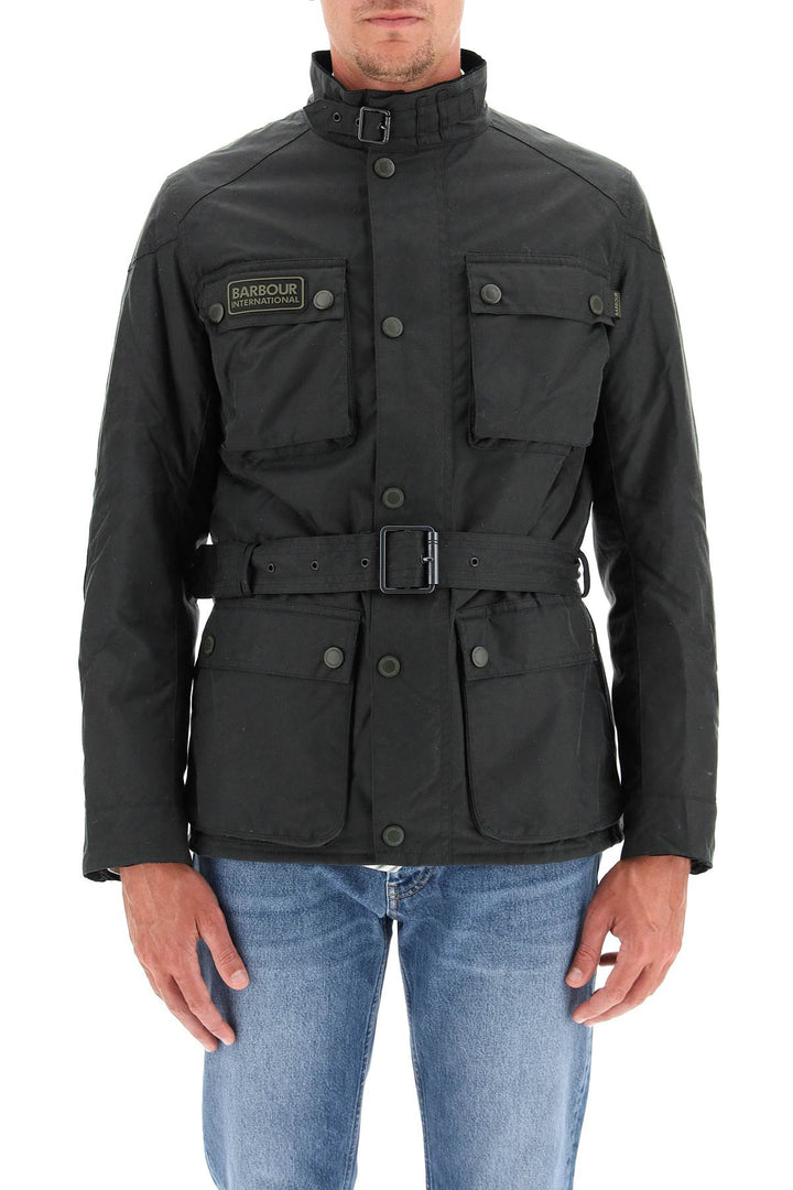 Blackwell International Jacket In Waxed Cotton - Barbour International - Men