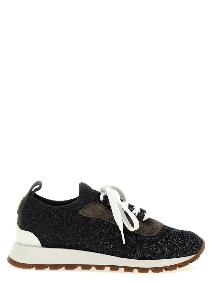 Lurex Sneakers Gray