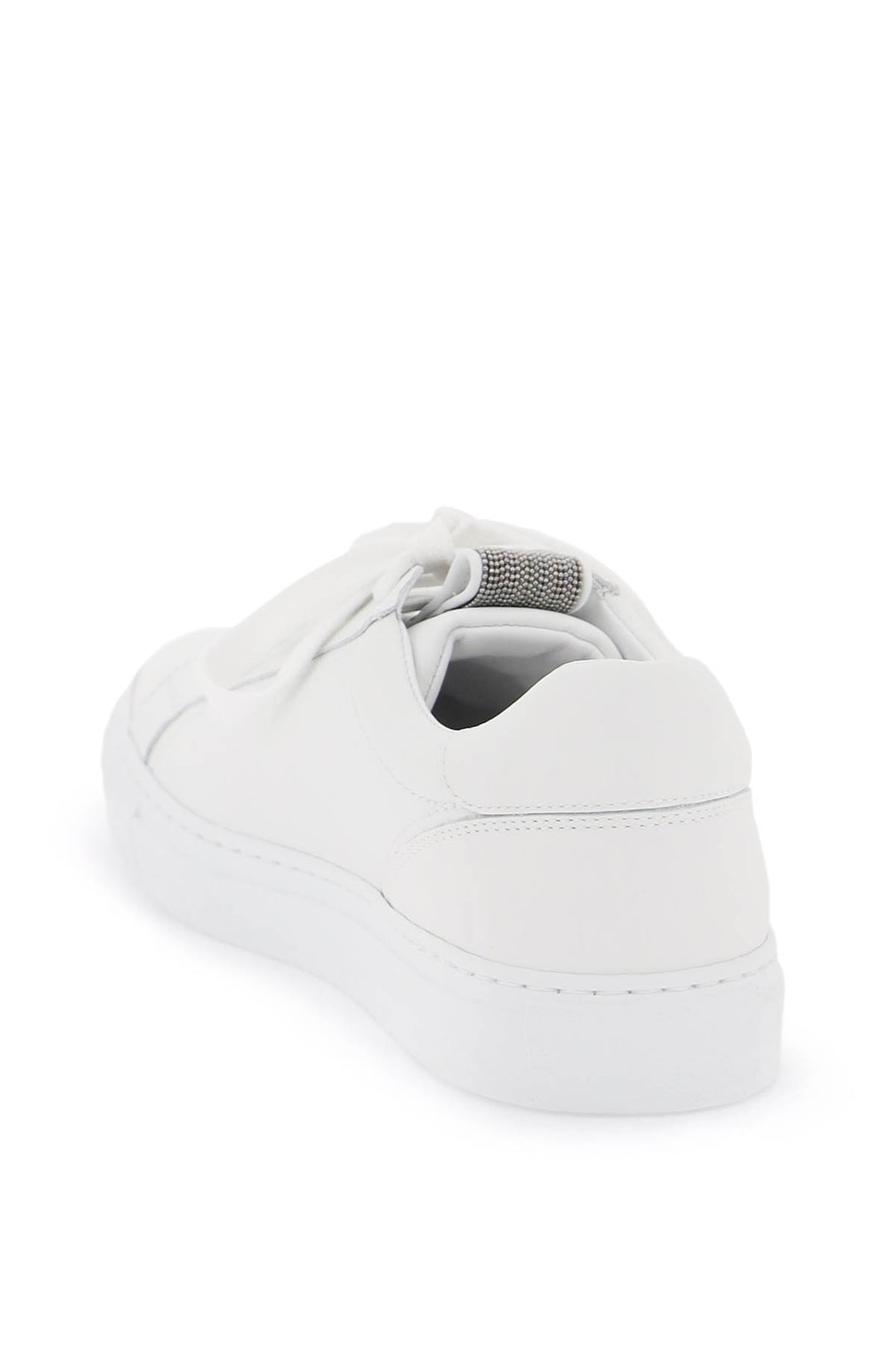 Sneakers In Vitello Mat Con Monile - Brunello Cucinelli - Women