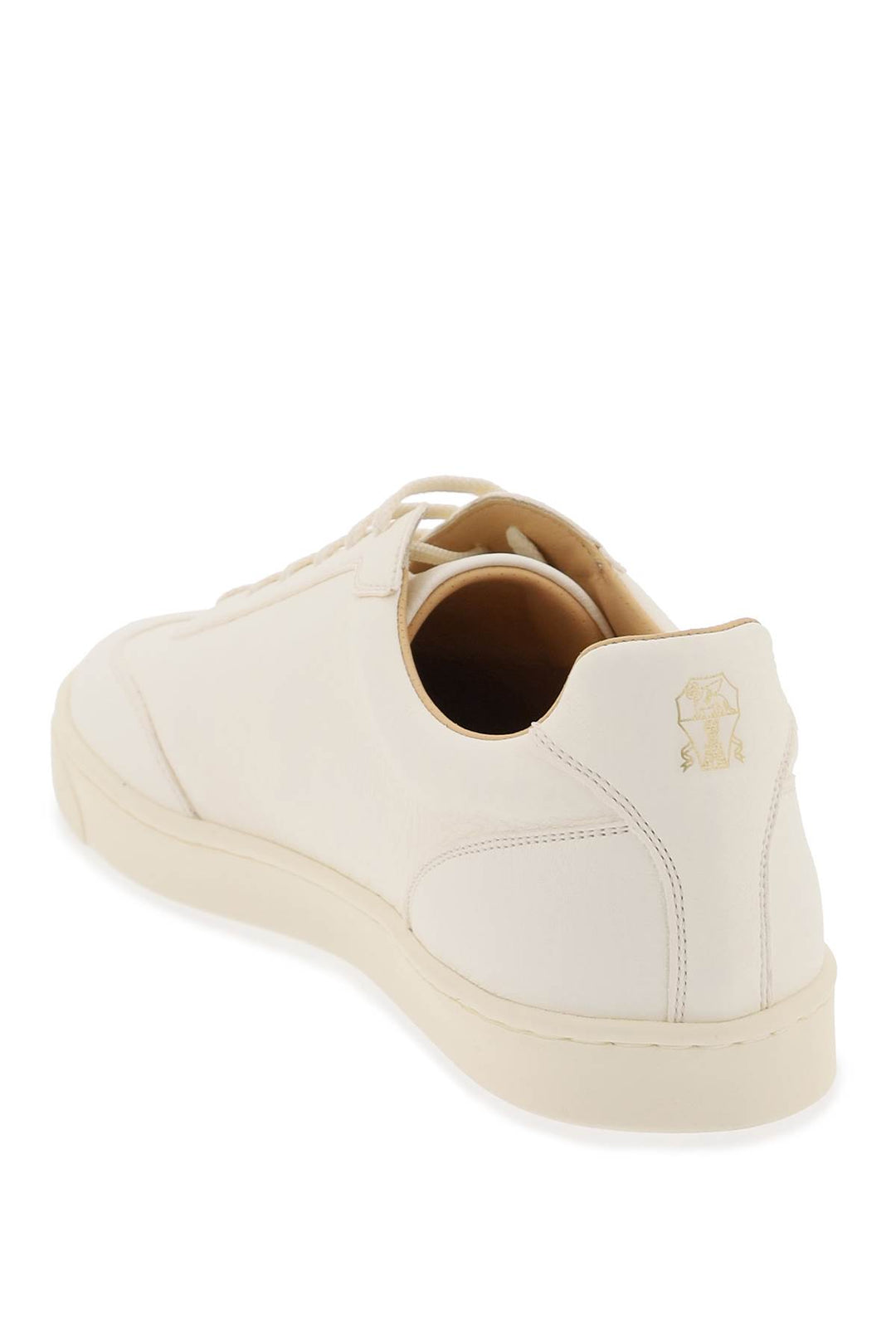 Sneakers In Pelle Martellata - Brunello Cucinelli - Men