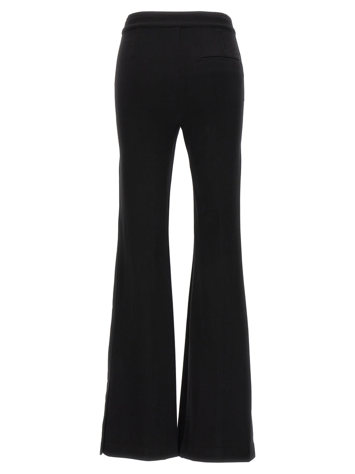 Slit Pants Black