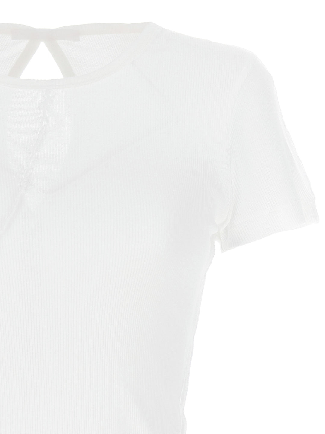 Costine Cut Out T-Shirt White