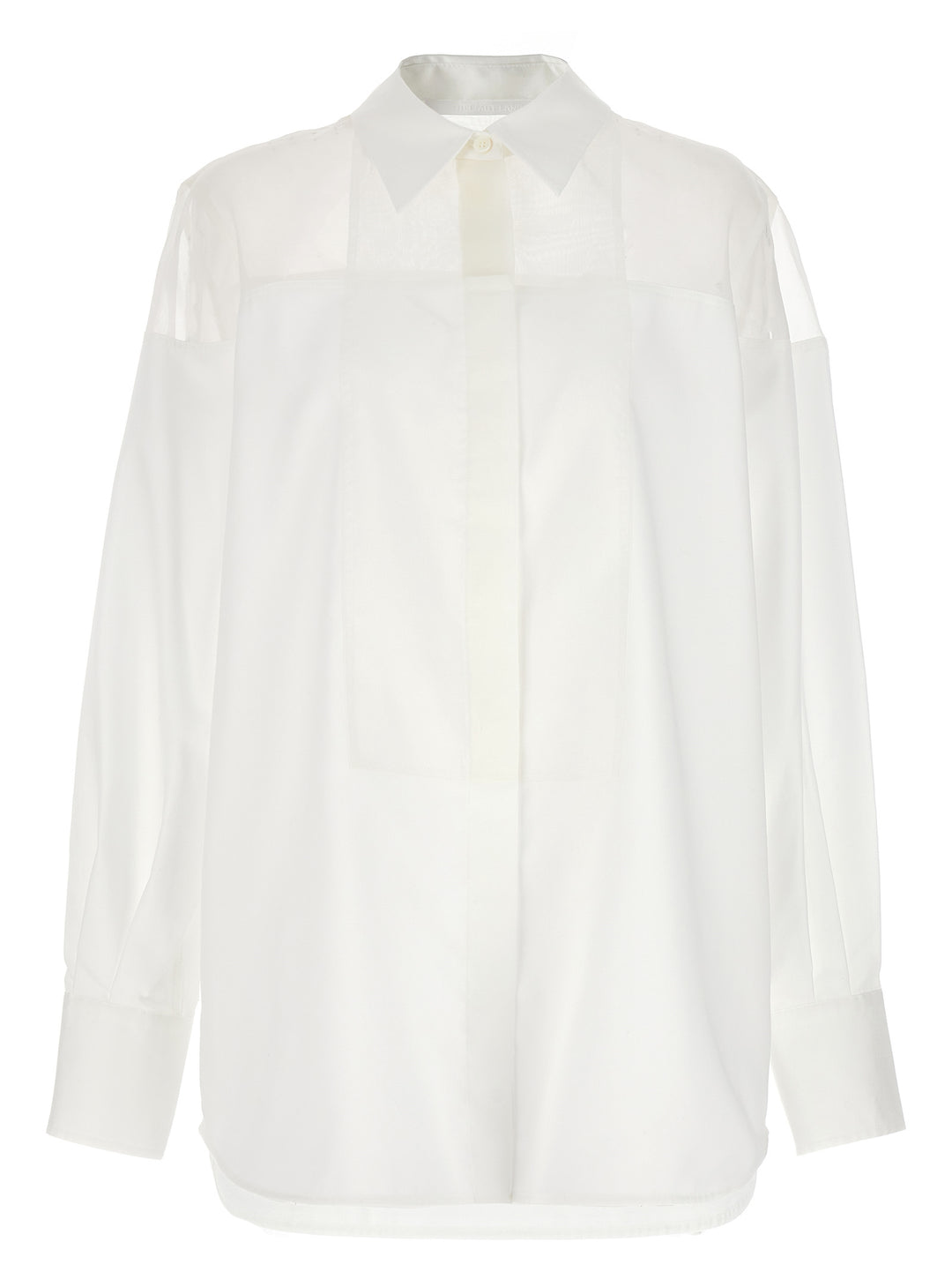 Tuxedo Shirt, Blouse White