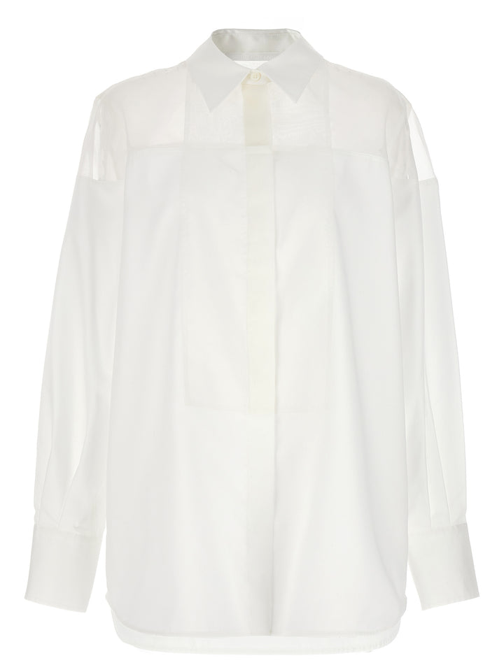 Tuxedo Shirt, Blouse White