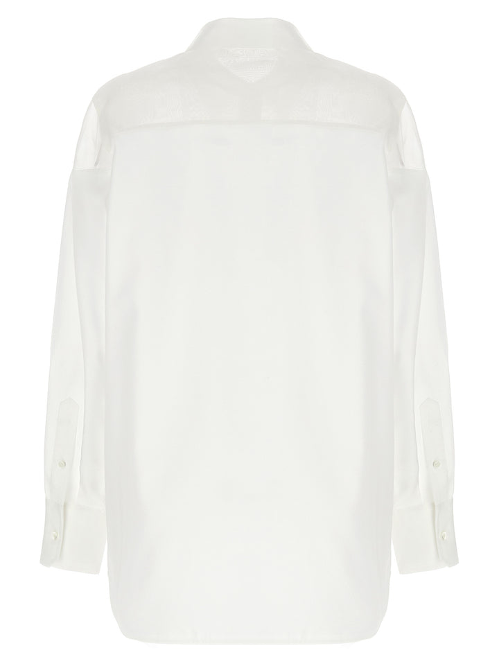 Tuxedo Shirt, Blouse White