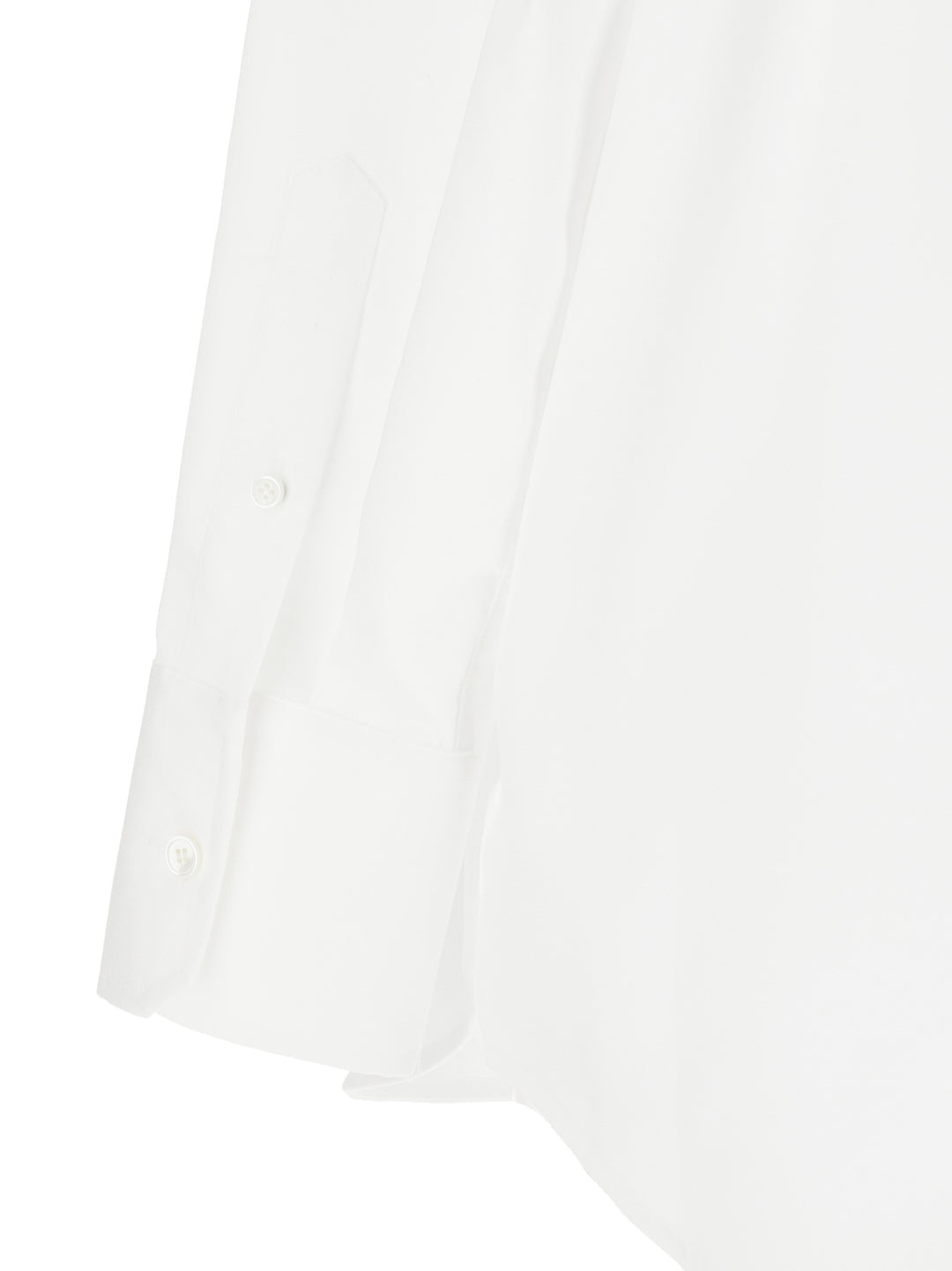 Tuxedo Shirt, Blouse White