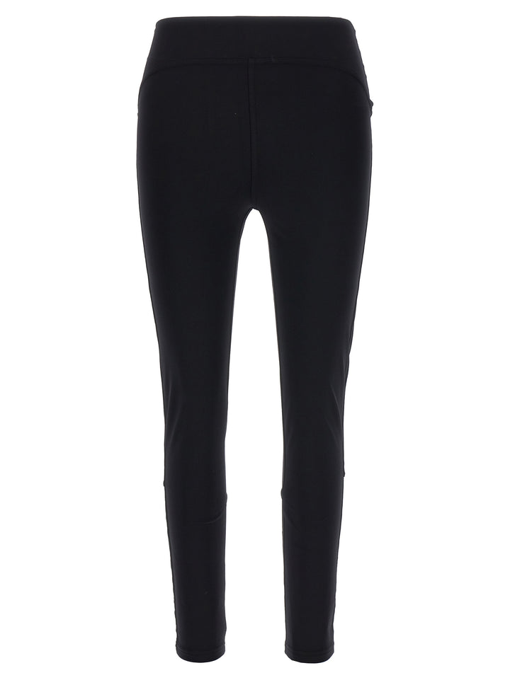 Tulle Insert Leggings Black