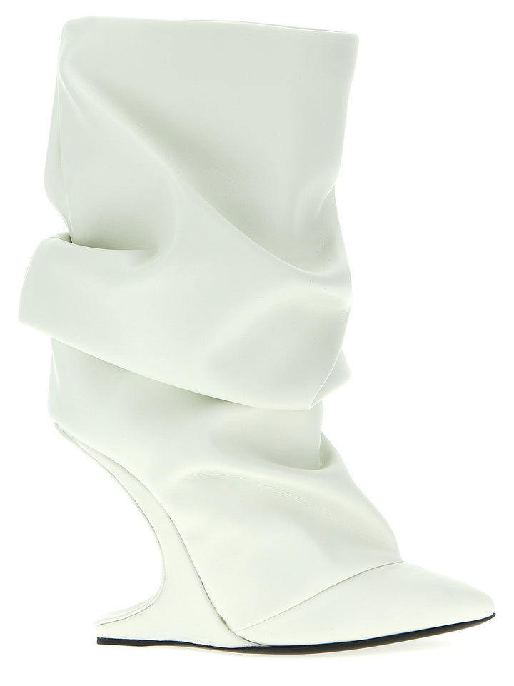 Tales Boots, Ankle Boots White