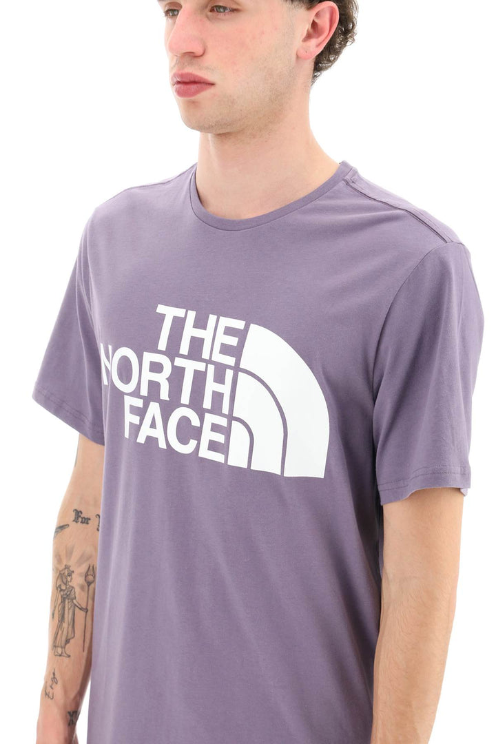 'Standard' T Shirt With Maxi Logo Print - The North Face - Men