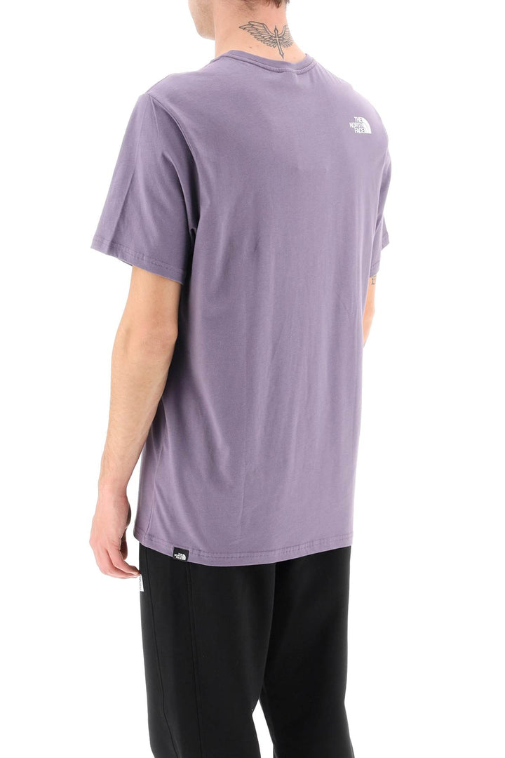 'Standard' T Shirt With Maxi Logo Print - The North Face - Men