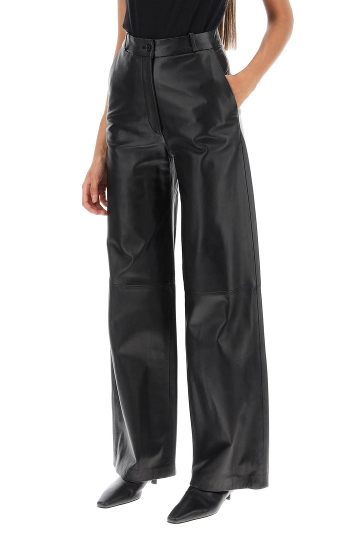 Noro Leather Pants - Loulou Studio - Women