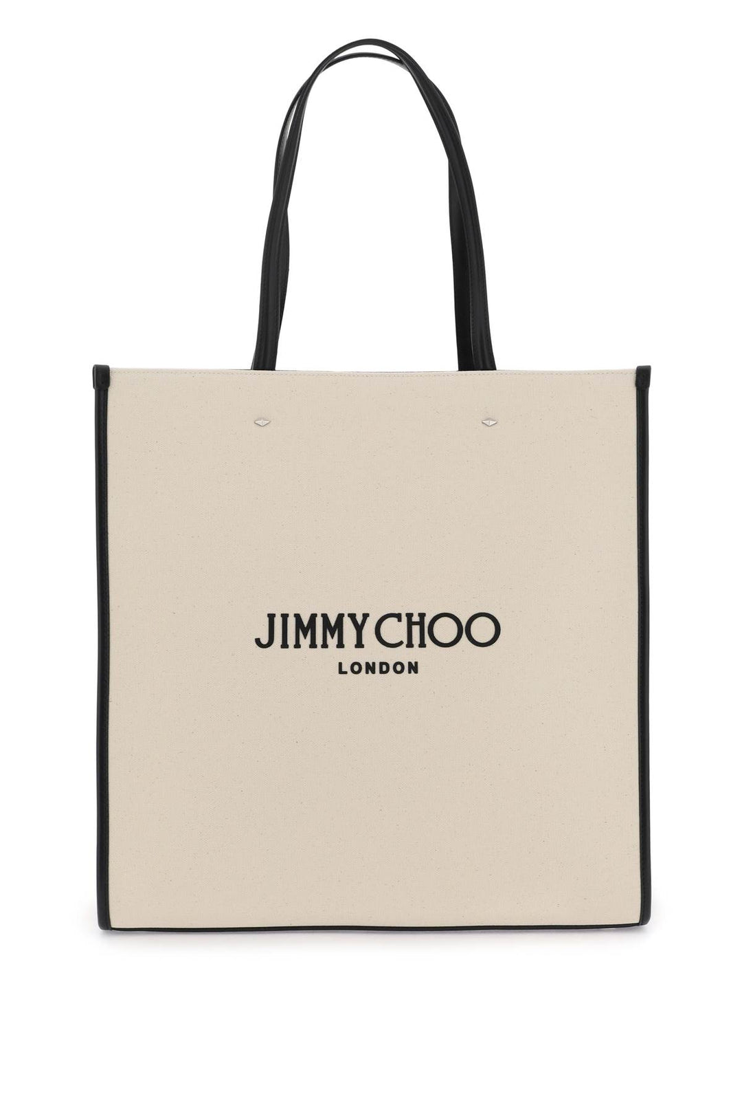 N/S Canvas Tote Bag - Jimmy Choo - Women