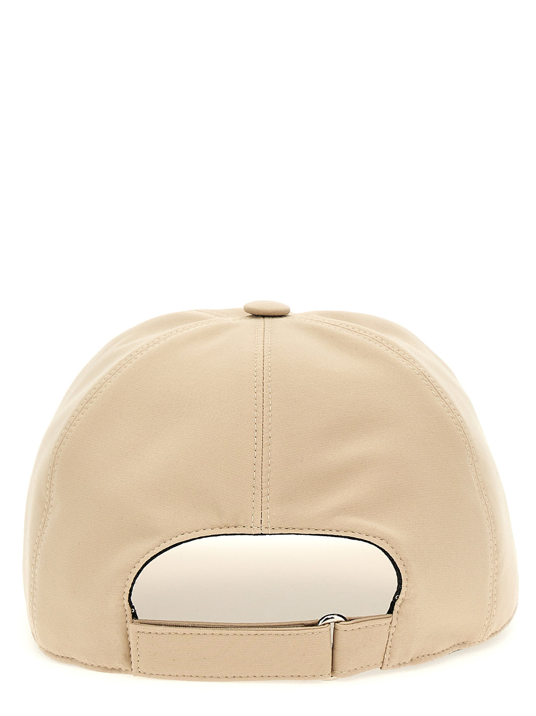 Logo Embroidery Cap Hats Beige