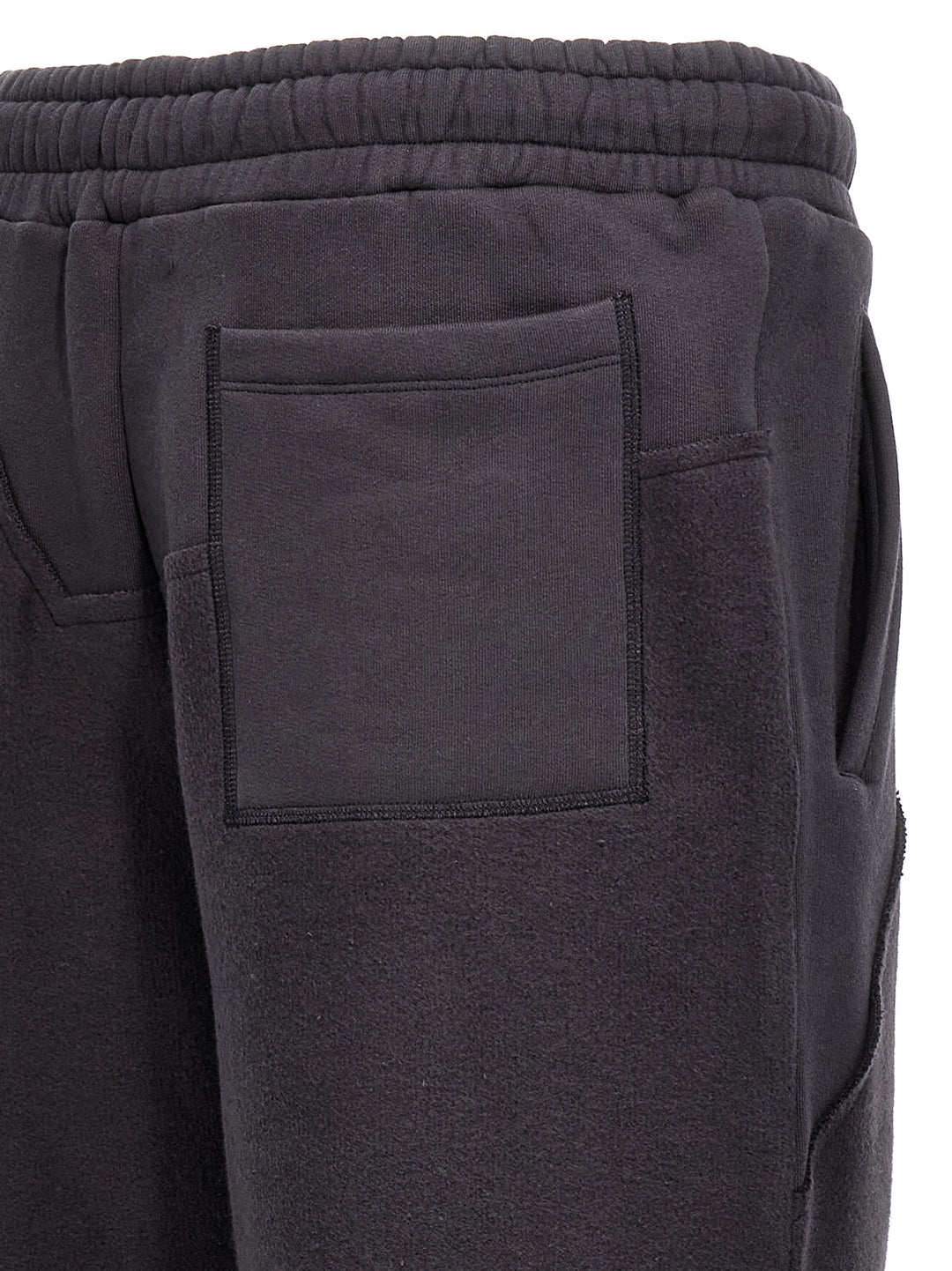 Thought Bubble Panelled Pants Gray