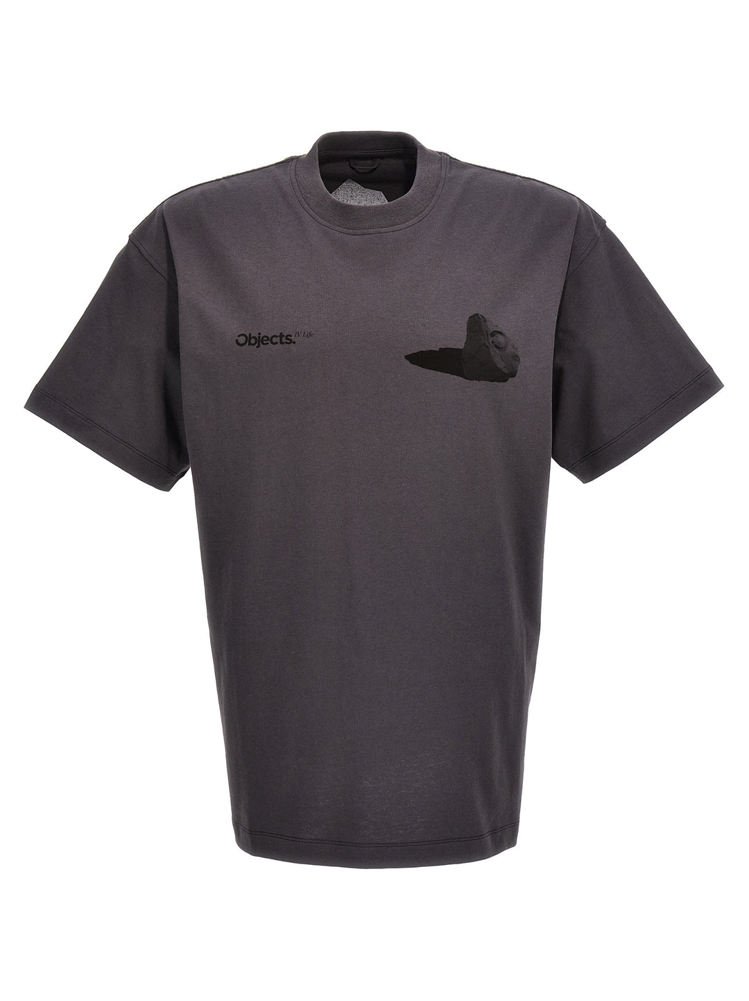 Boulder Print T-Shirt Gray