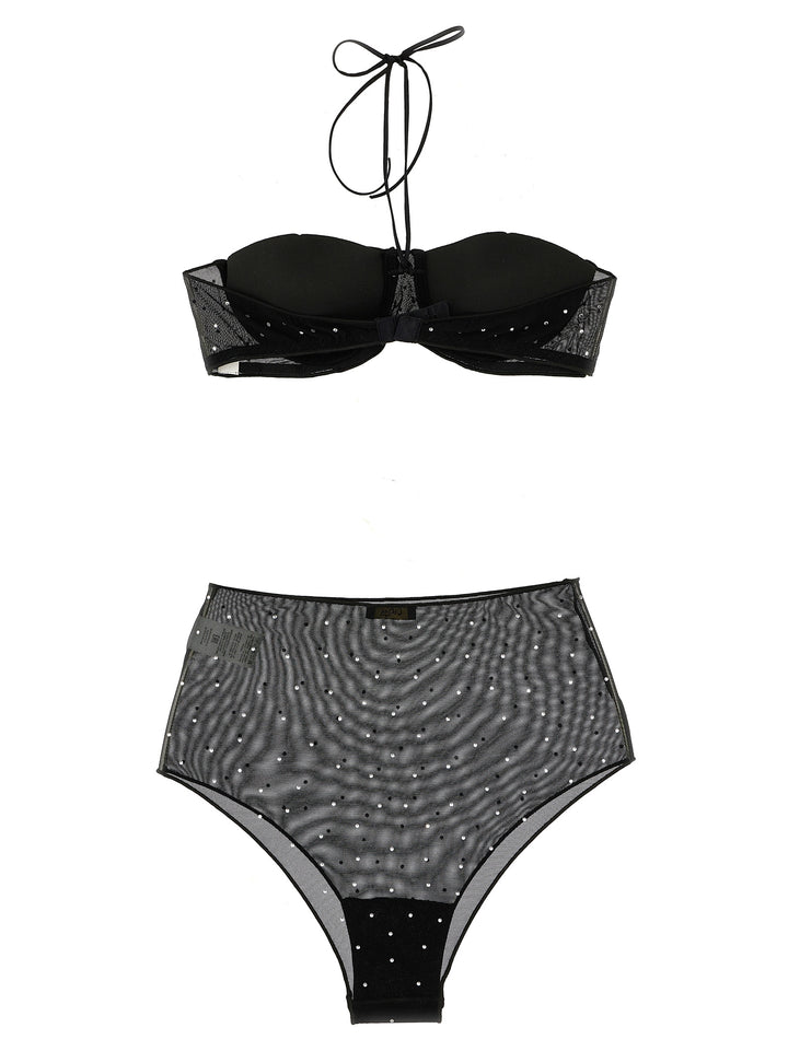 OséRee Gem Necklace INTIMO - Black | 4e5b51b90c3c831229efca3a0ed7f4ea75f8e221