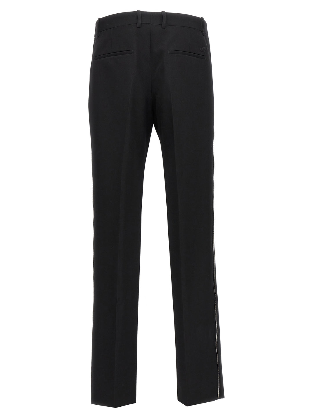 Off-White Ow Emb Pants - Black | 96fb874be9a0b621f349172c9c4ec5c9191179c4