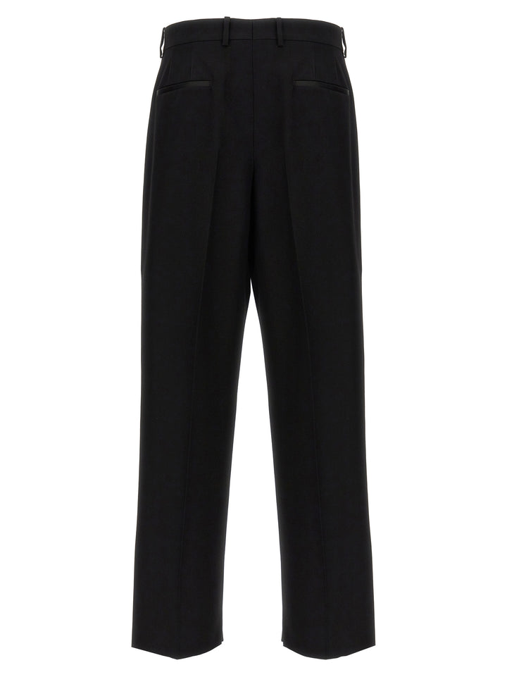 Ow Emb Drywo Smoking Pants Black