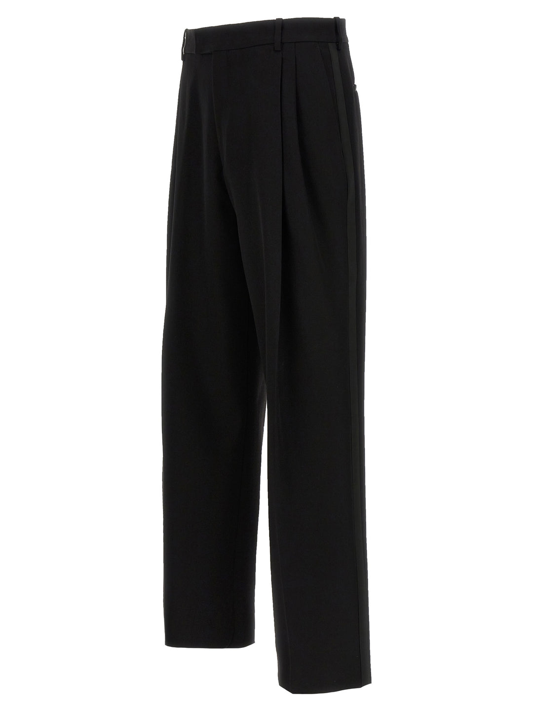 Ow Emb Drywo Smoking Pants Black