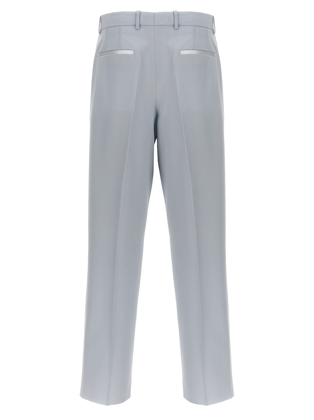 Ow Emb Drywo Smoking Pants Light Blue