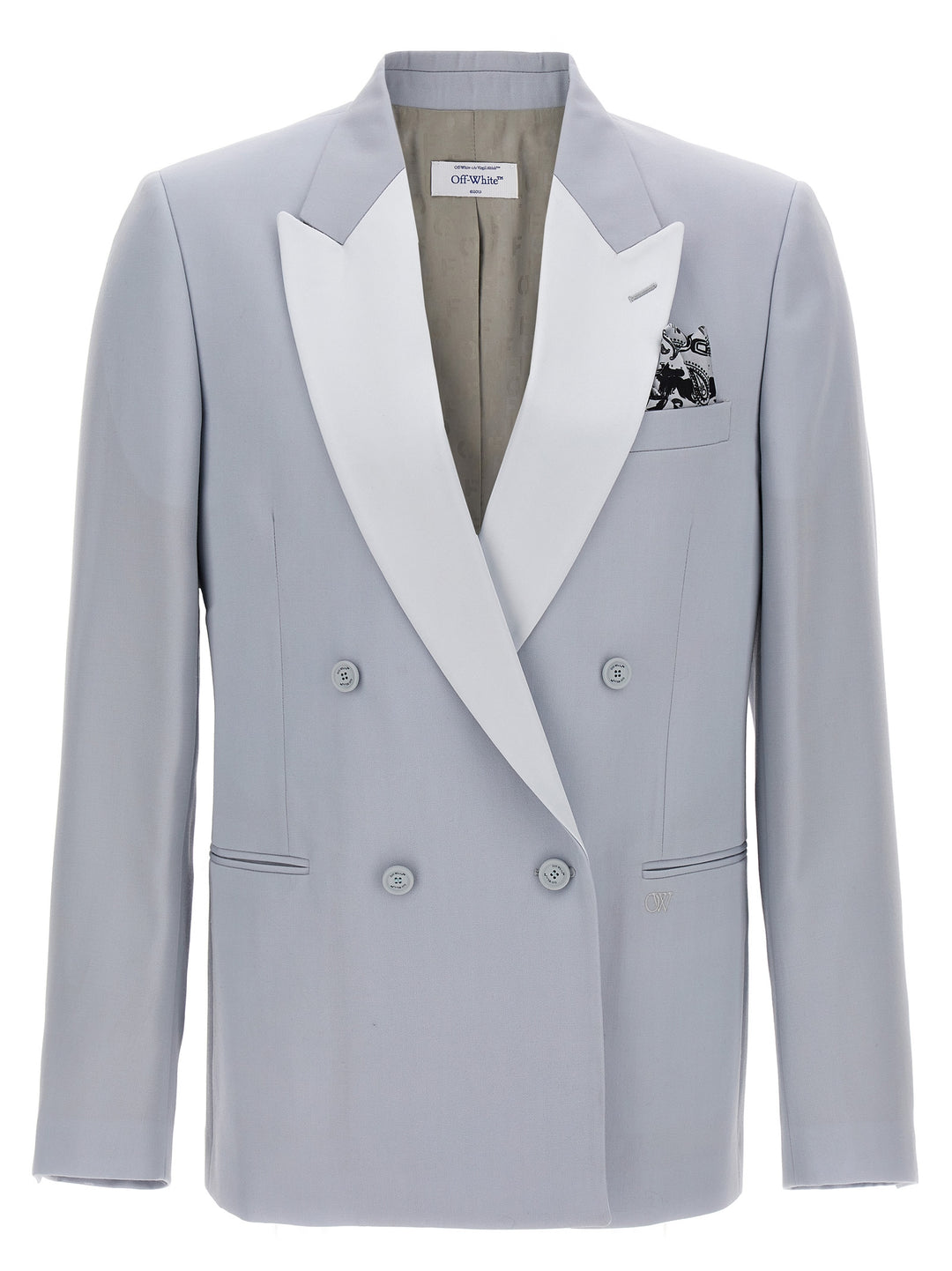 Tattoo Drywo Smoking Blazer Light Blue