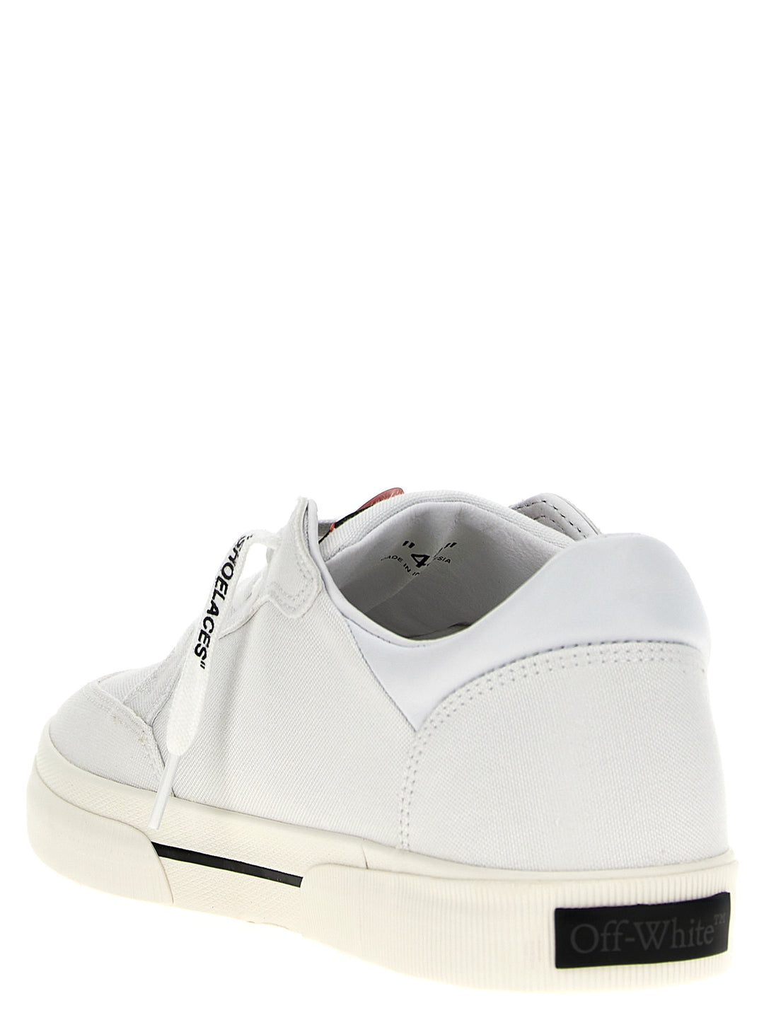 New Low Vulcanized Sneakers White/Black