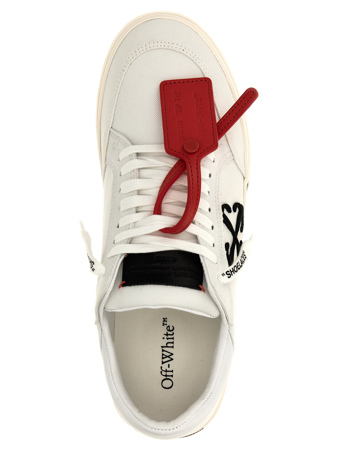 New Low Vulcanized Sneakers White/Black