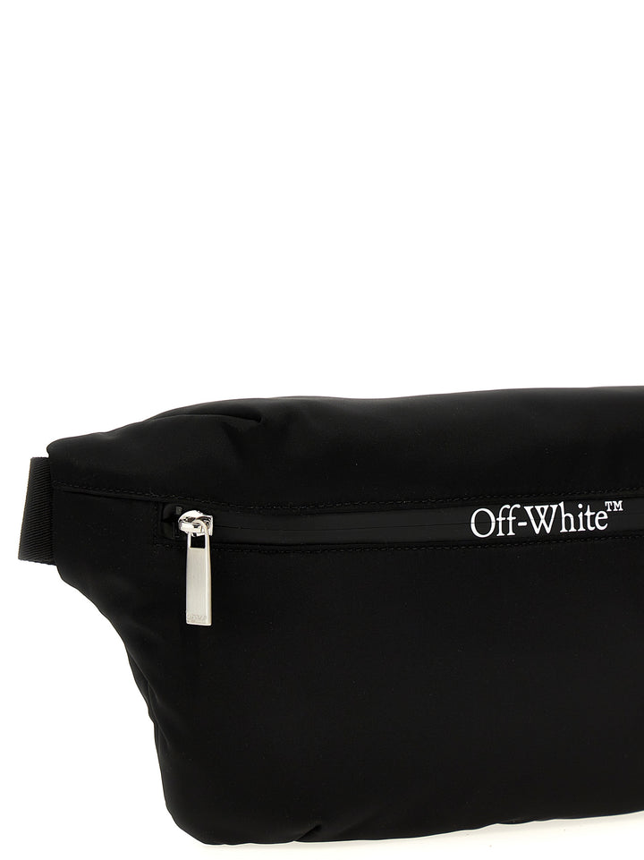 Logo Fanny Pack Crossbody Bags Black