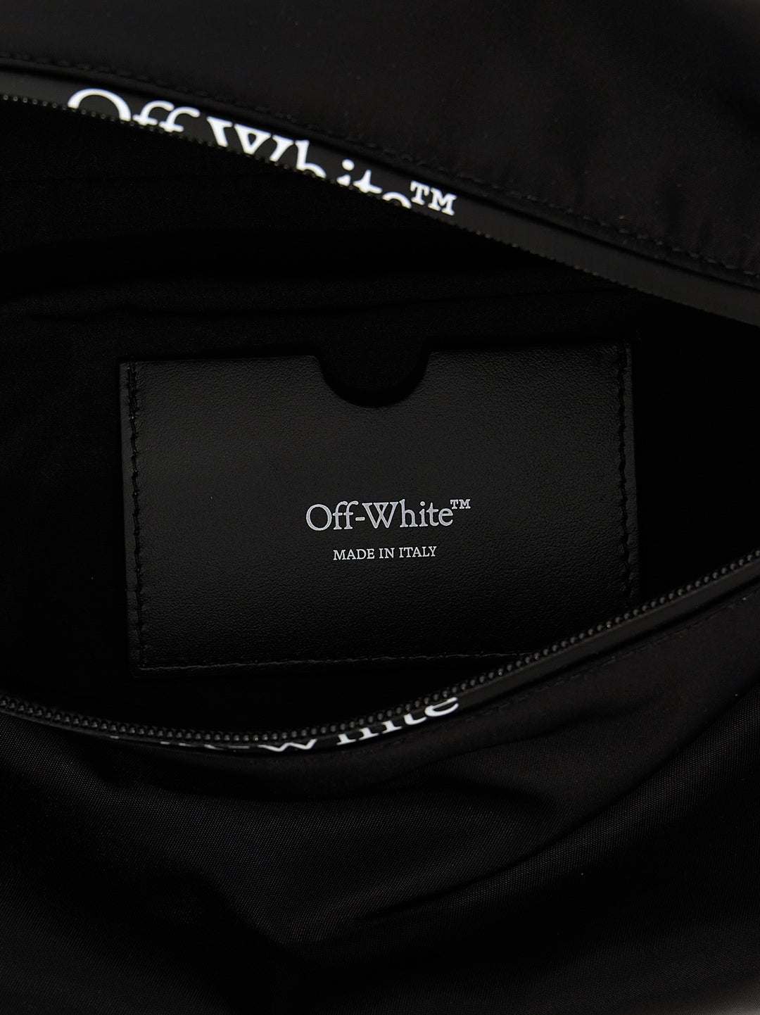 Logo Fanny Pack Crossbody Bags Black