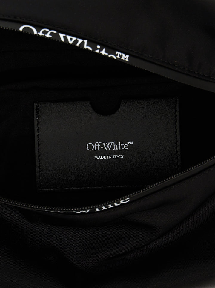 Logo Fanny Pack Crossbody Bags Black