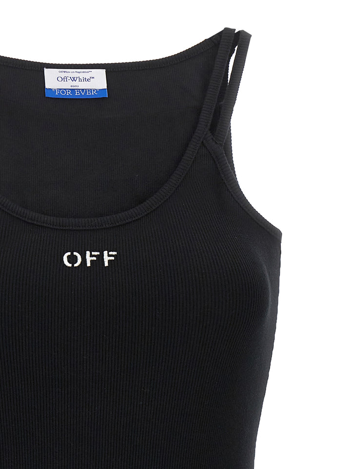 Off-White Off Stamp Dresses - Black | 5c283d10481bda2e48ec9d15663fdf64f59879b2