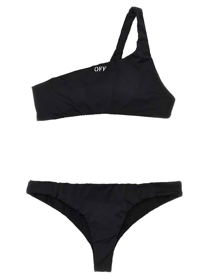 Off Stamp Beachwear Black