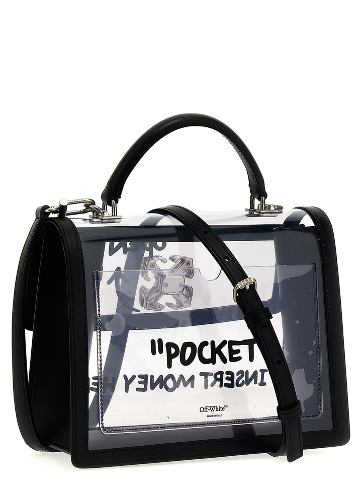 Jitney 2.8 Hand Bags Transparent