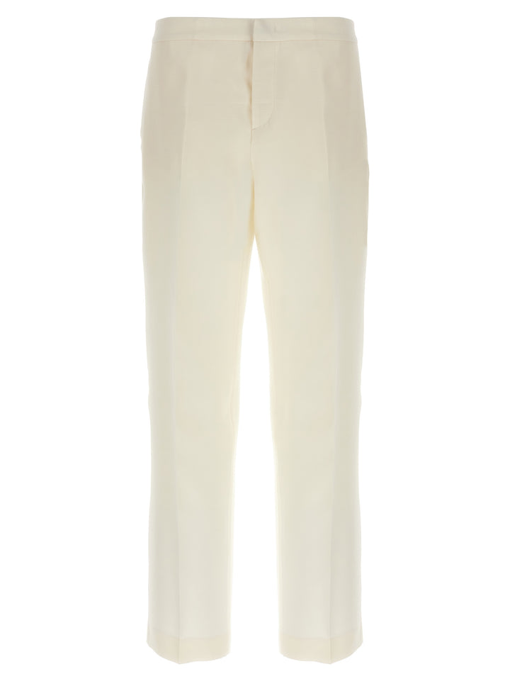 Tailored Trousers Pants White