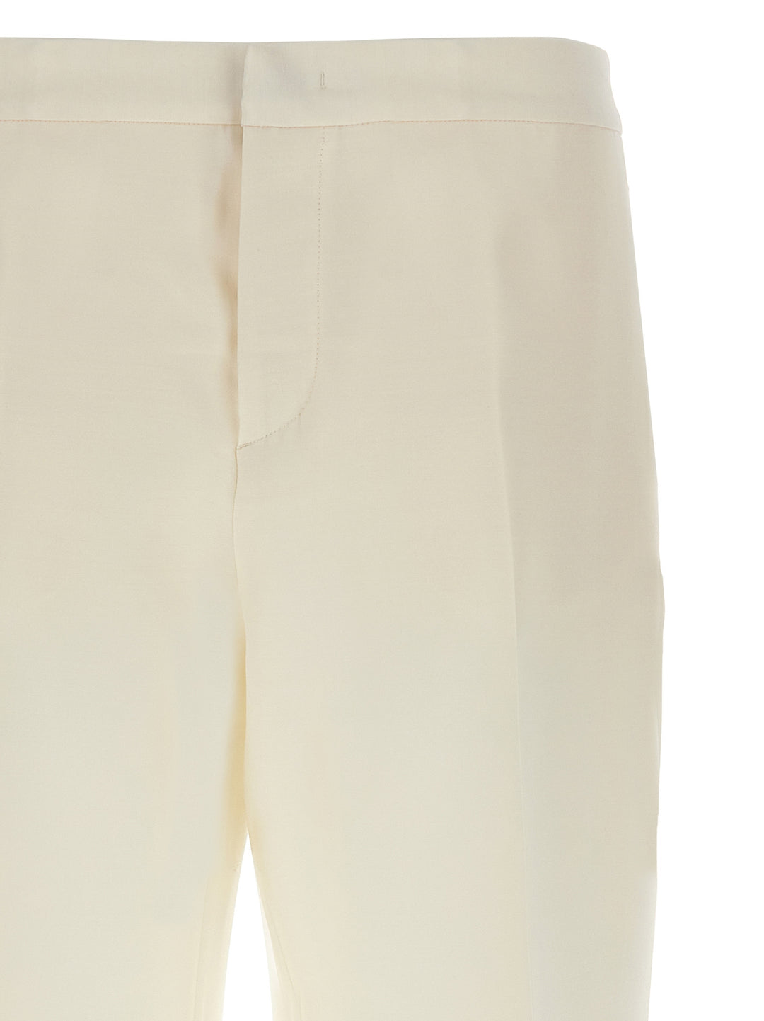 Tailored Trousers Pants White