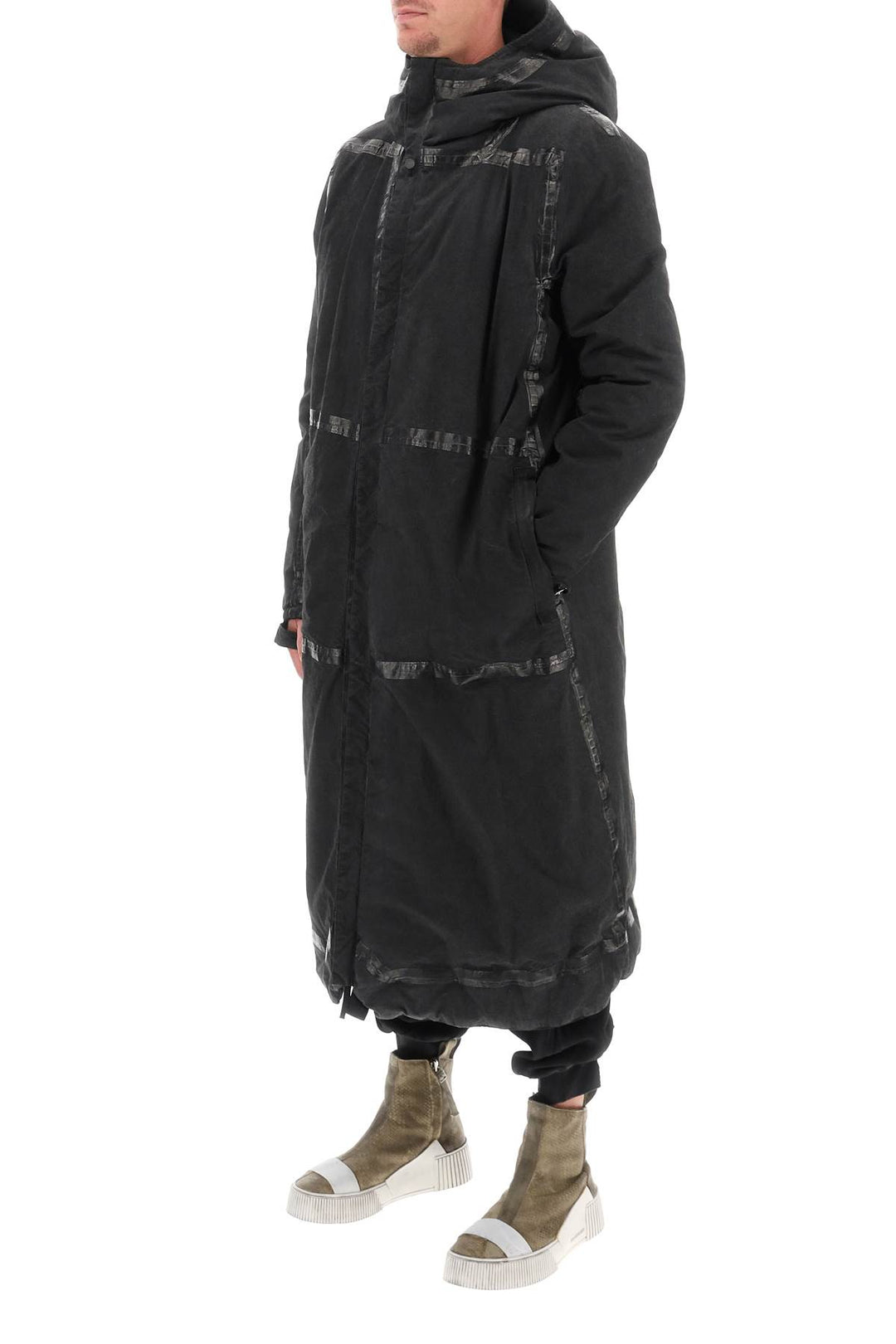 Resin Dyed Cotton Reversible Parka - Boris Bidjan Saberi - Men