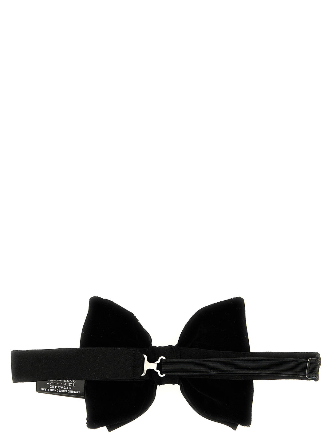 Satin And Velvet Bow Tie Ties, Papillon Black