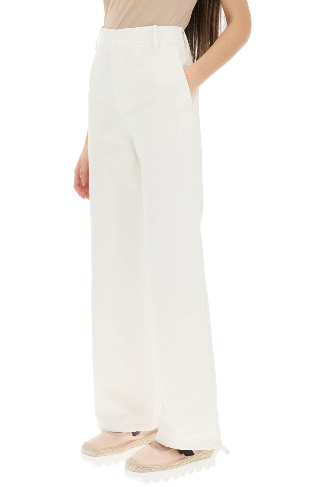 Technical Linen Utility Pants - Marni - Women