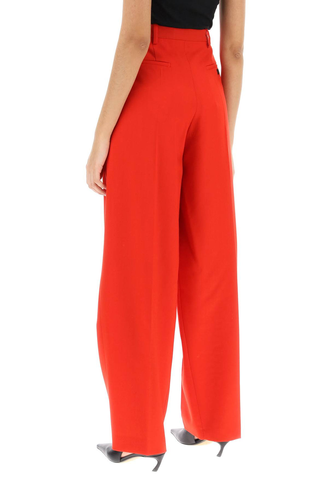 Pants With Front Pleats - Marni - Women