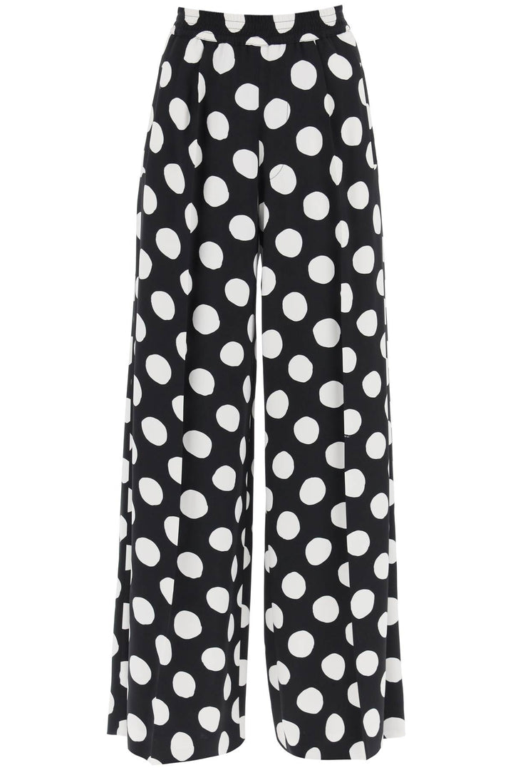 Polka Dot Wide Leg Pants - Marni - Women