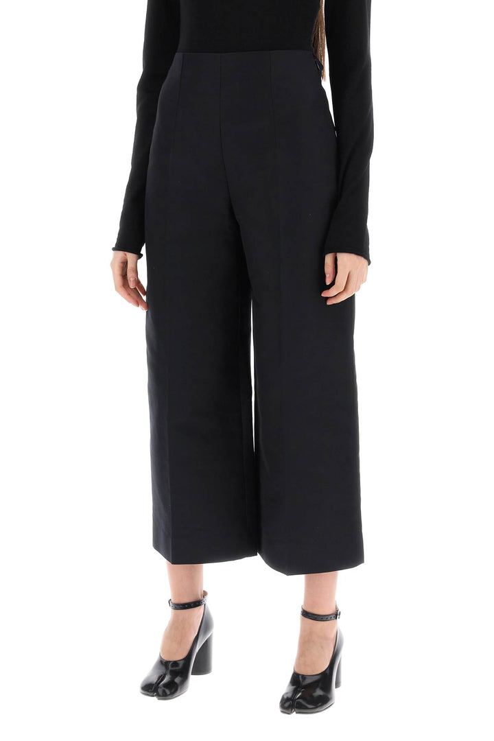 Pantaloni Cropped A Gamba Ampia - Marni - Women