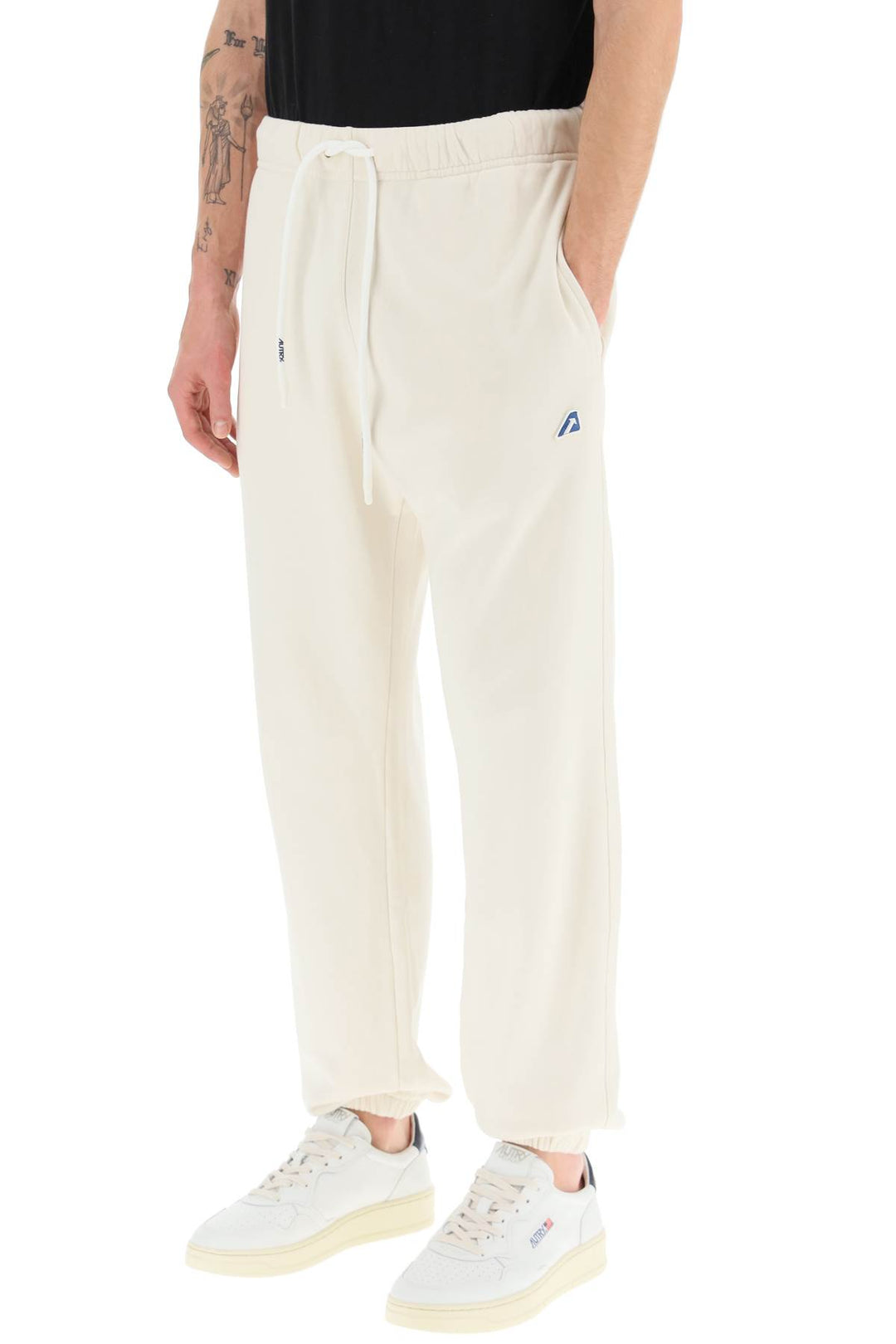 Jogger Pants With Logo Patch - Autry - Men