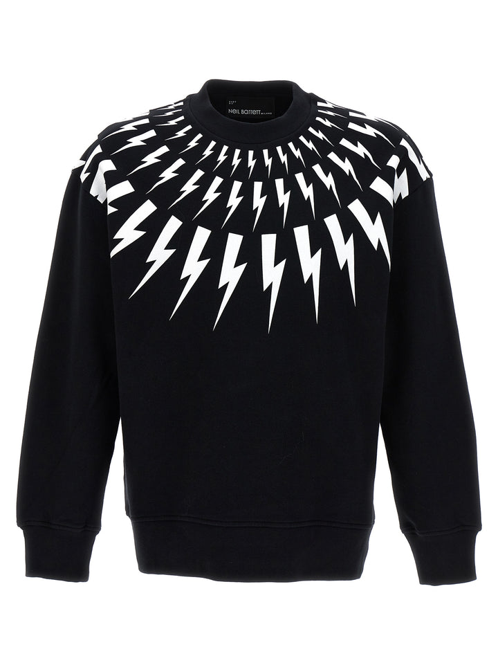 Thunderbolt Sweatshirt White/Black