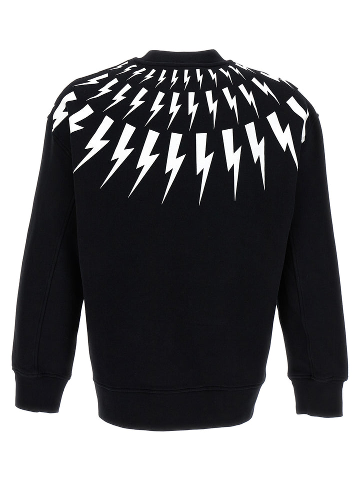 Thunderbolt Sweatshirt White/Black