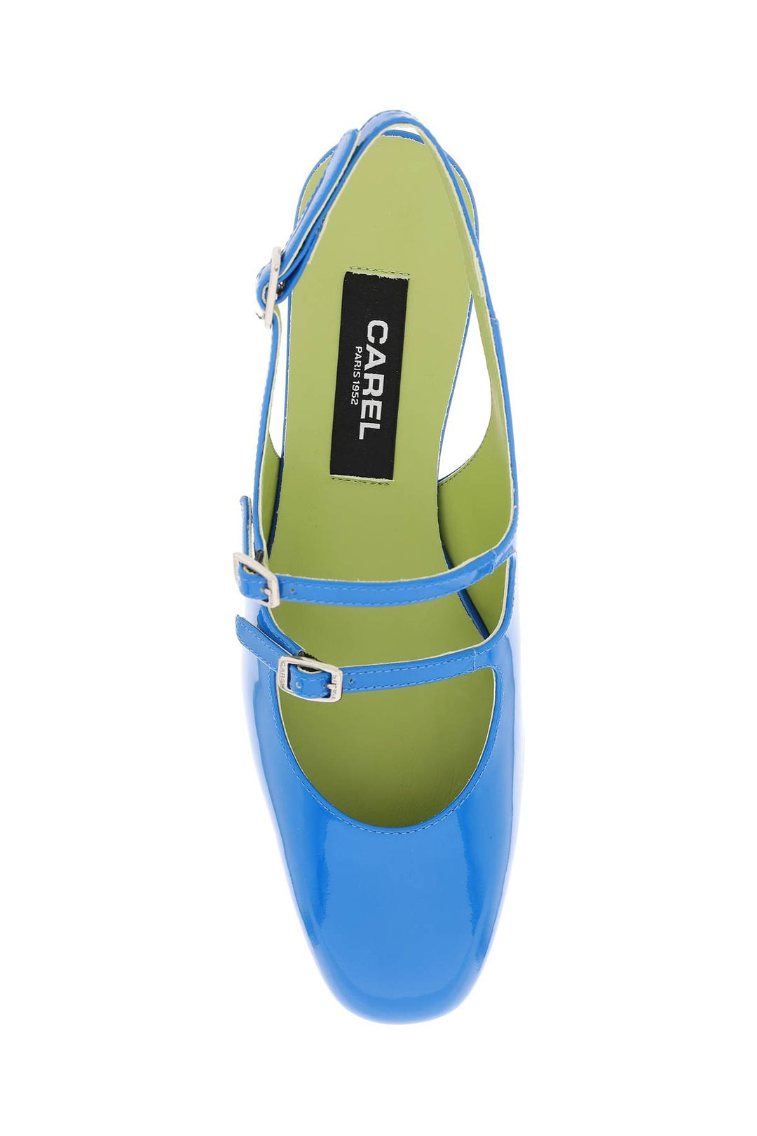 Patent Leather Pêche Slingback Mary Jane - Carel - Women