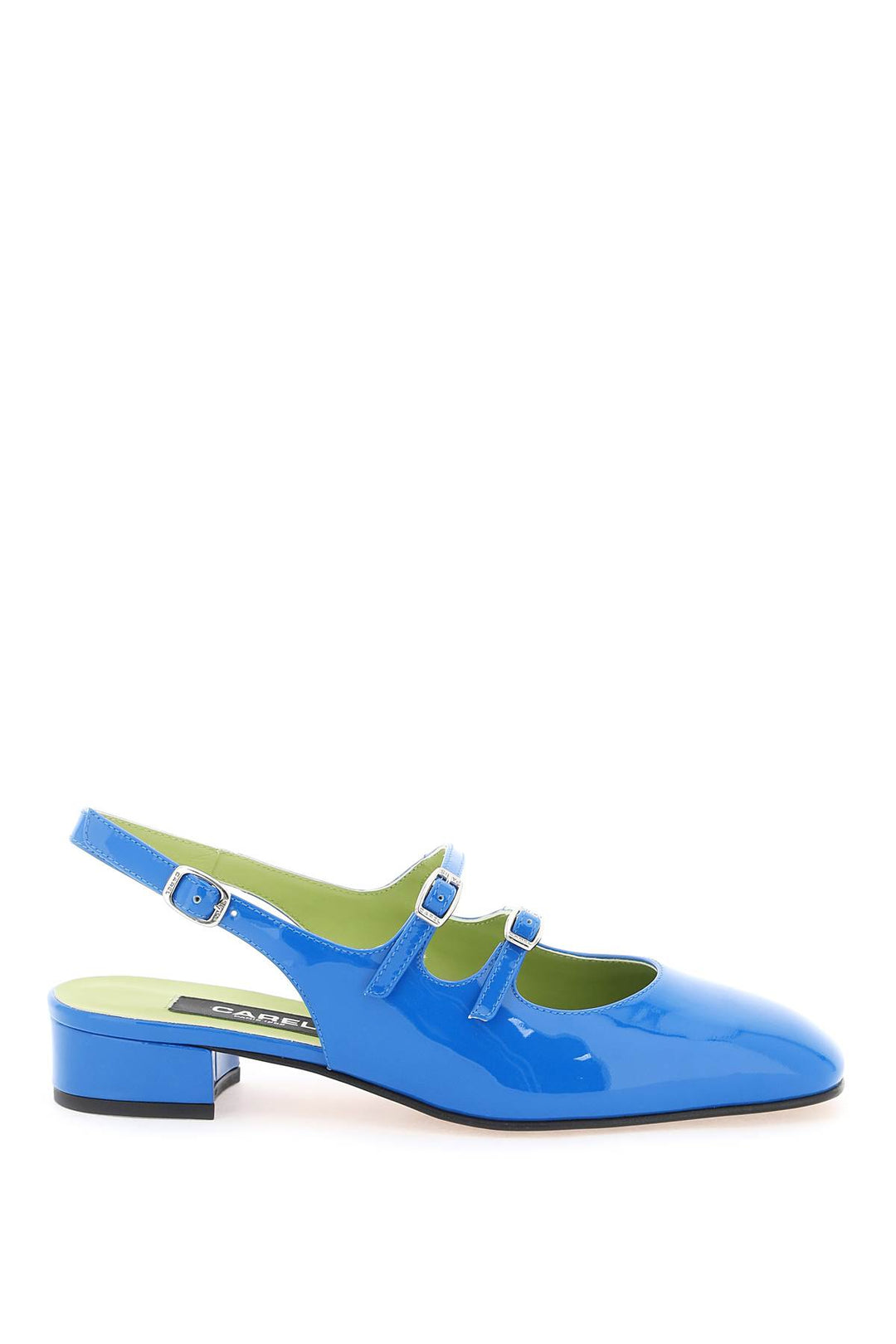 Patent Leather Pêche Slingback Mary Jane - Carel - Women