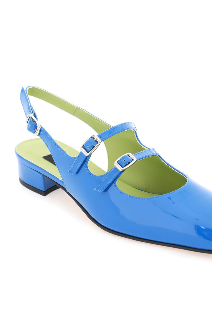 Patent Leather Pêche Slingback Mary Jane - Carel - Women