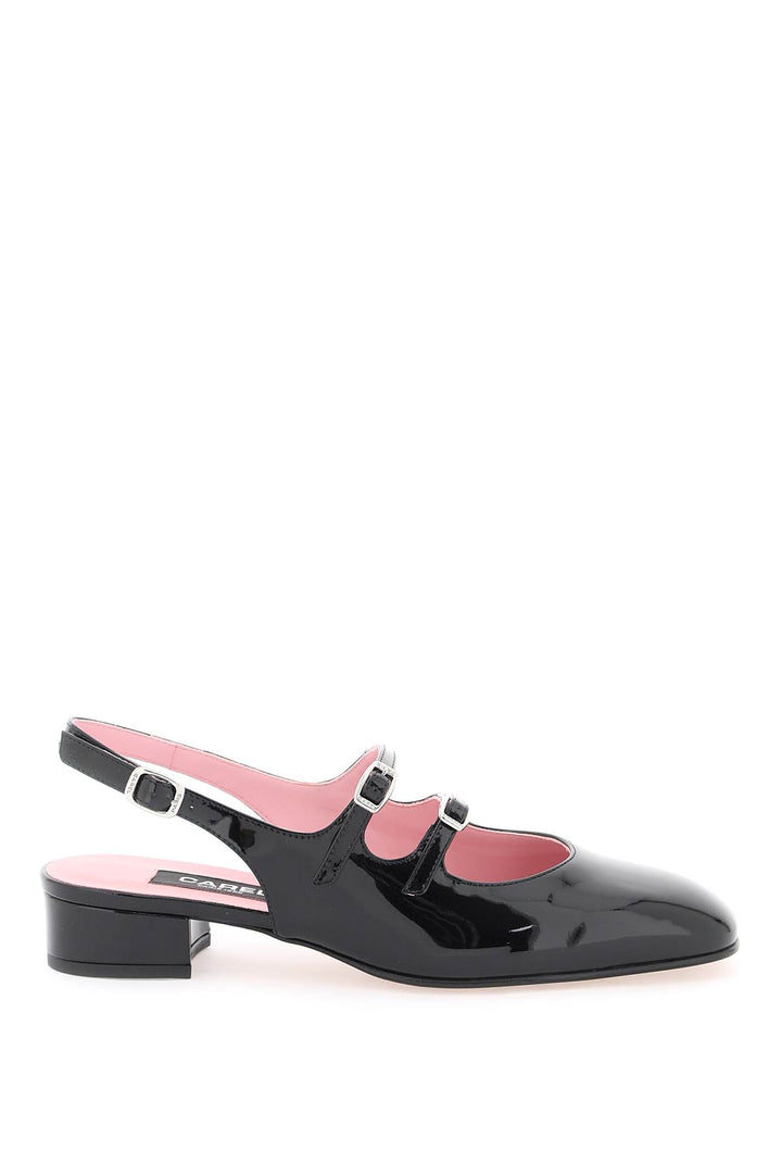 Patent Leather Pêche Slingback Mary Jane - Carel - Women