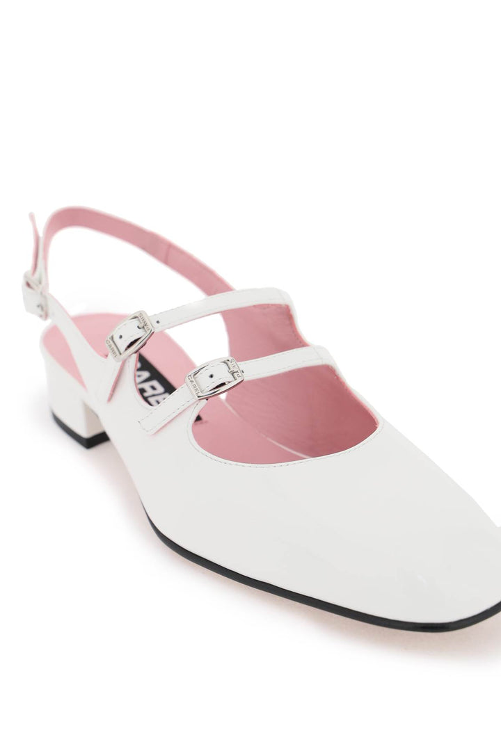 Patent Leather Pêche Slingback Mary Jane - Carel - Women