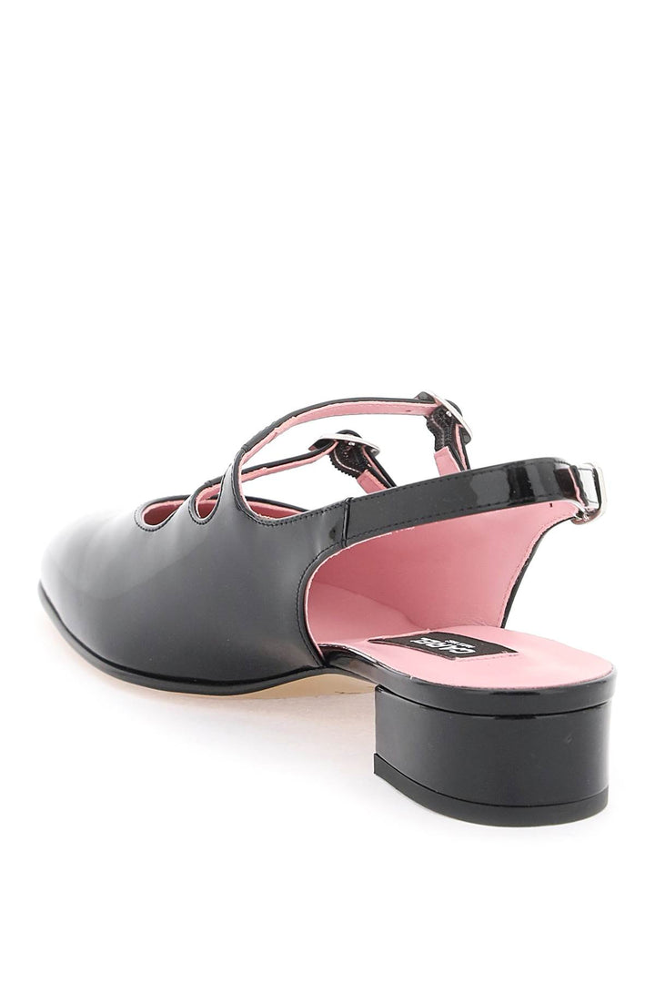 Patent Leather Pêche Slingback Mary Jane - Carel - Women